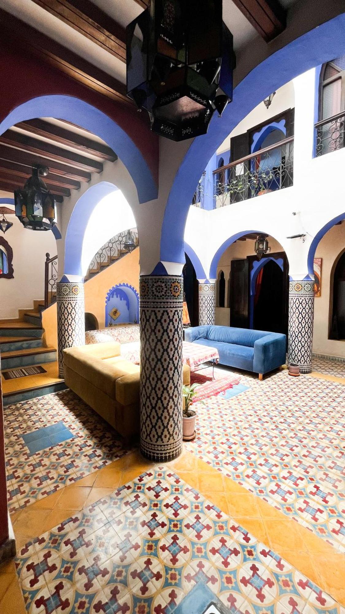 Riad Tassili Chaouen เชฟชาอูน ภายนอก รูปภาพ